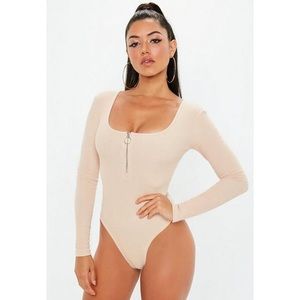Missguided ✨ Nude Bodysuit - donated!